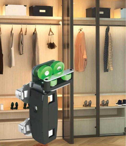 BlueWave Wardrobe Sliding Folding